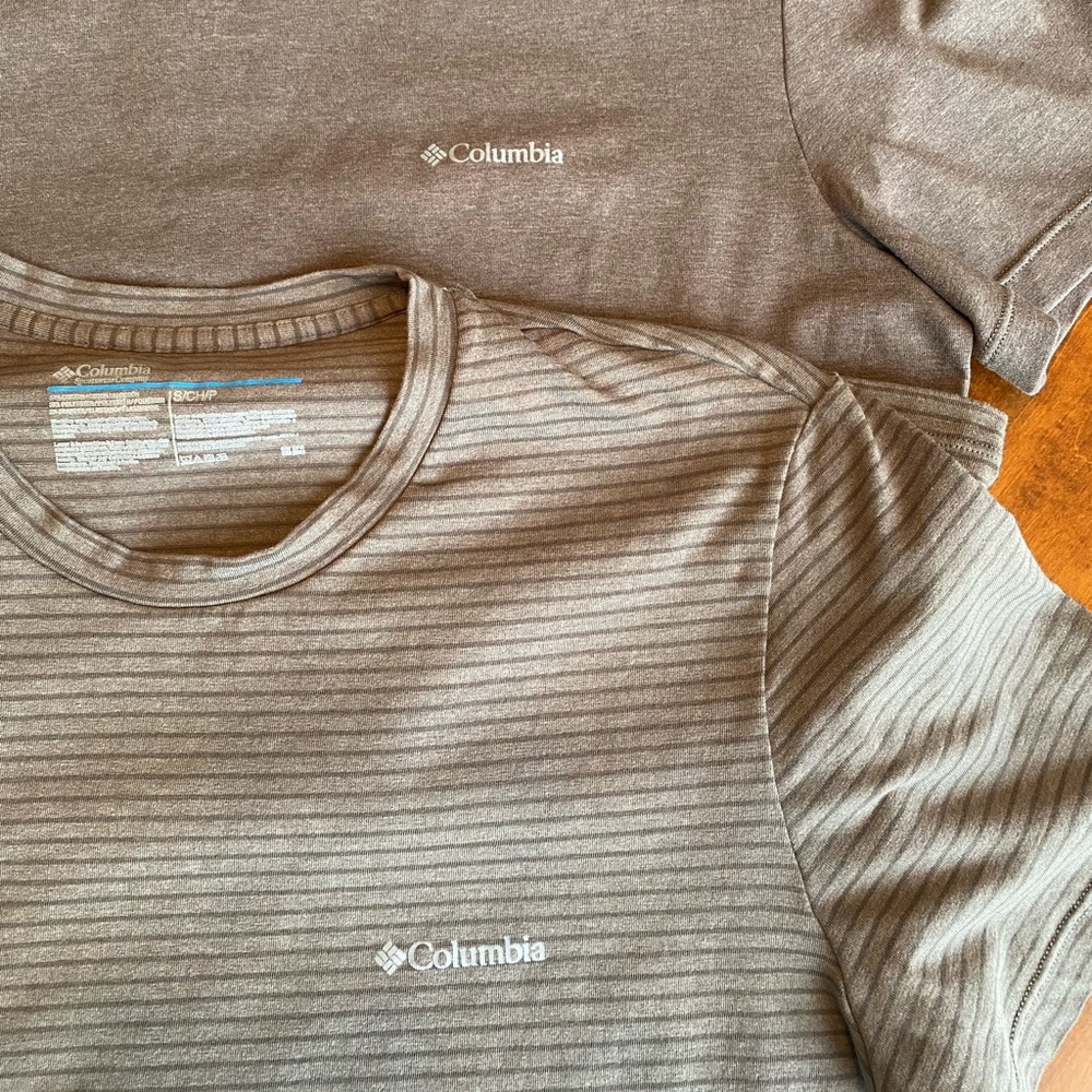 3/$30 men’s Columbia t-shirts